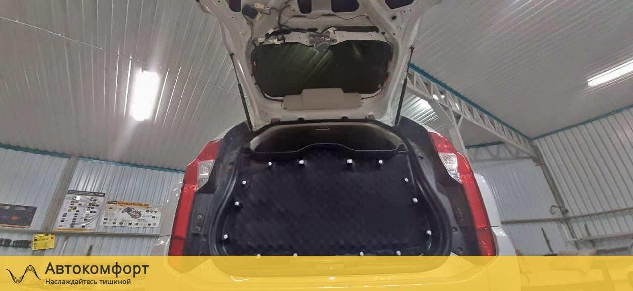 Шумоизоляция багажника Mitsubishi Pajero Sport 3