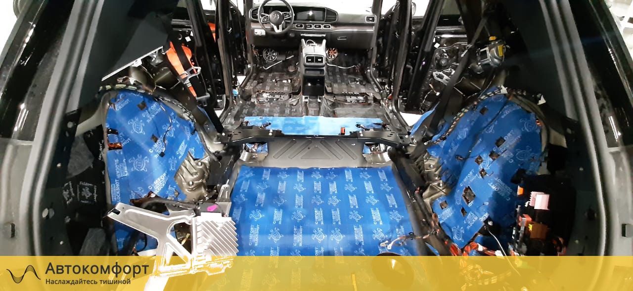 Шумоизоляция багажника Mercedes GLE V167 | Мерседес ГЛЕ W167
