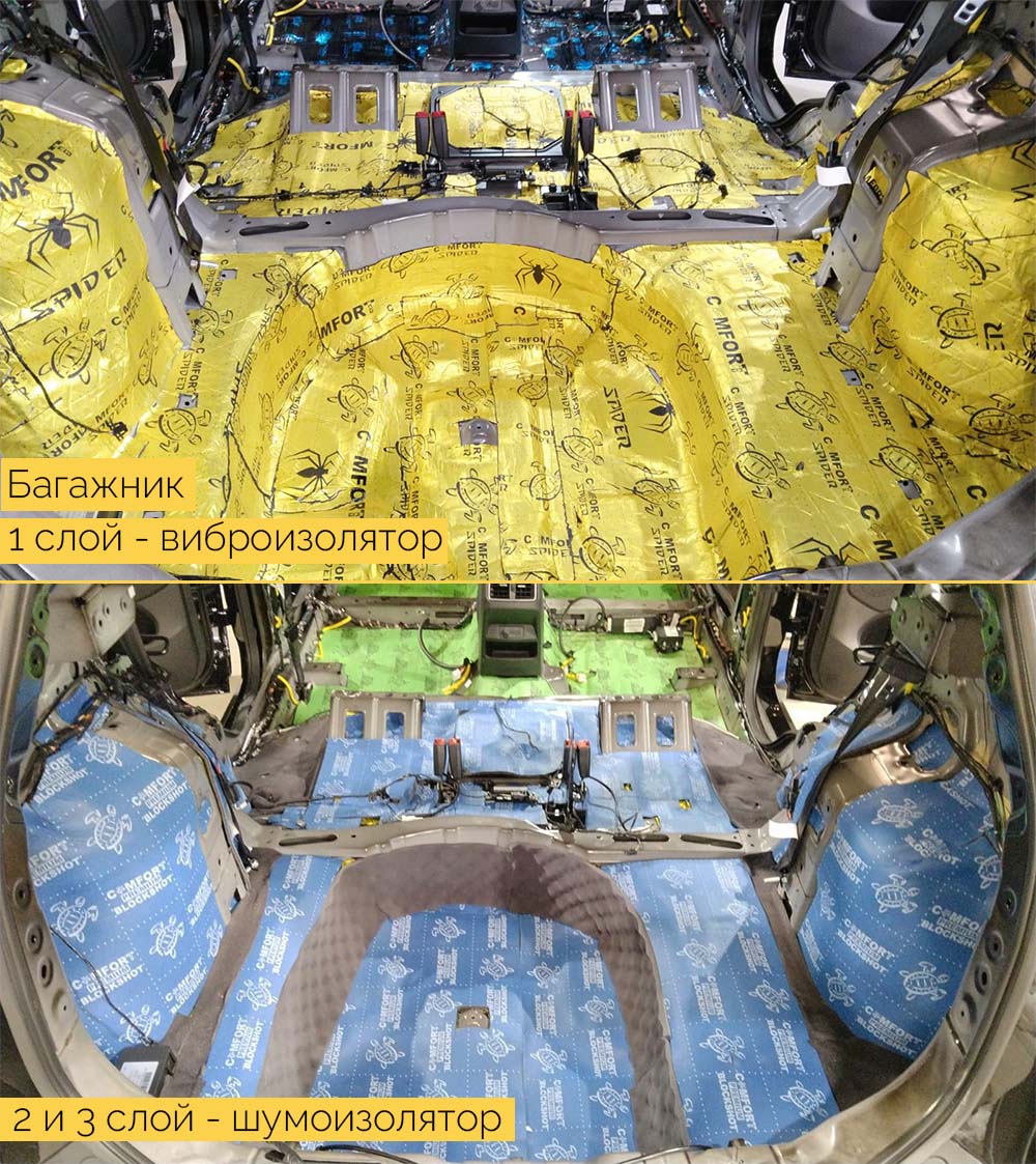Шумоизоляция Москвич 3 (Moskvich 3e) в Москве - цена от 52000 рублей